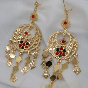 گوشواره طرح طلا کد 100