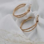 گوشواره رنگ ثابت برند ژوپینگ