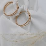 گوشواره رنگ ثابت برند ژوپینگ